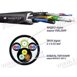 Кабель комбинированный KLOTZ CV1/A2/P15, фото 